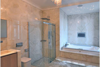 Дизайн ванной комнаты в квартире  в СПб. 400м.кв.